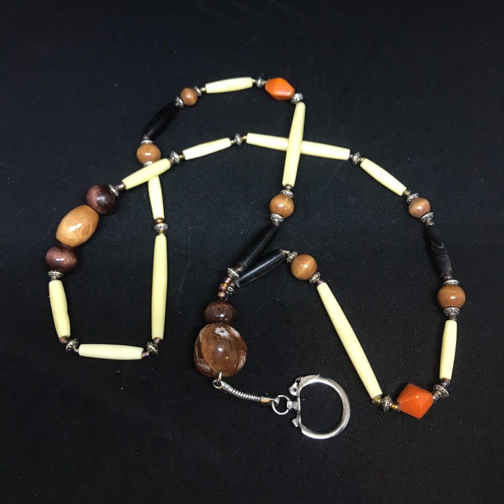 Beaded Lanyard - [Pocahontas]